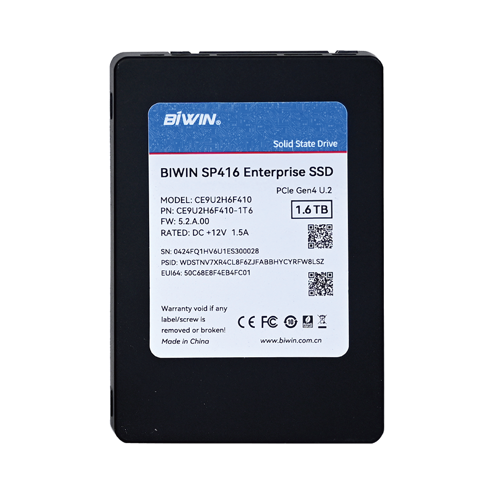 2.5" U.2 PCIe 4.0 SSD（SP416）（图1）
